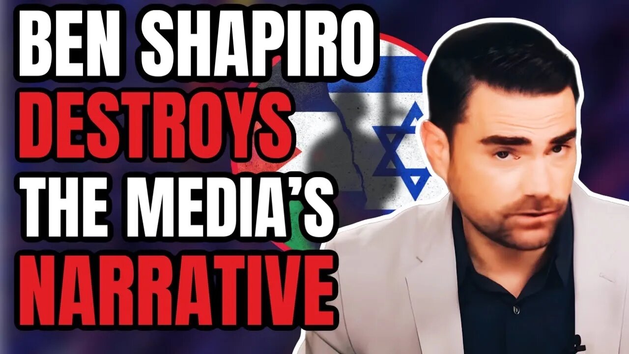 Ben Shapiro DESTROYS the Media's Narrative about Israel's Attack. [Pastor Reaction] #israelhamaswar