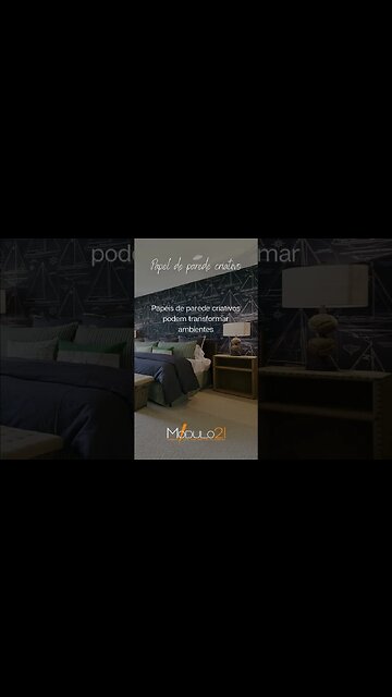 Papéis de parede criativos podem transformar ambientes