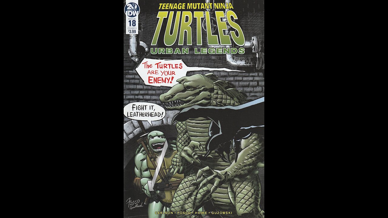 Teenage Mutant Ninja Turtles: Urban Legends -- Issue 18 (2018, IDW) Review