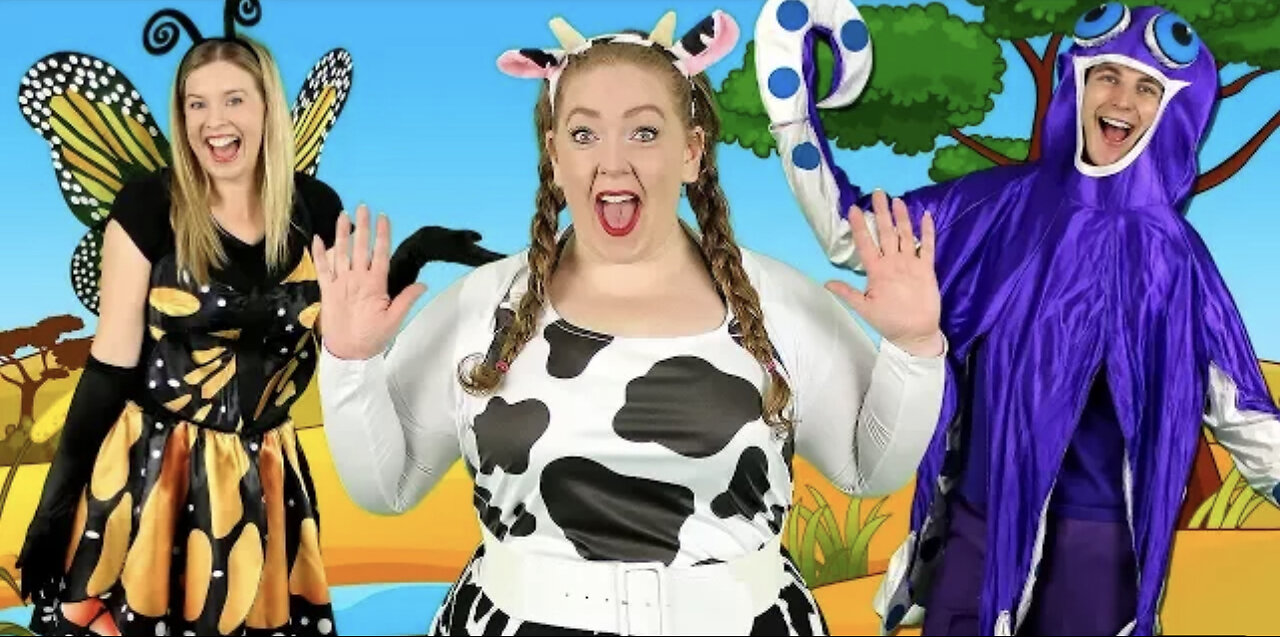 "Alphabet Animals" - ABC Animals Song for Kids | Learn animals, phonics and the alphabet