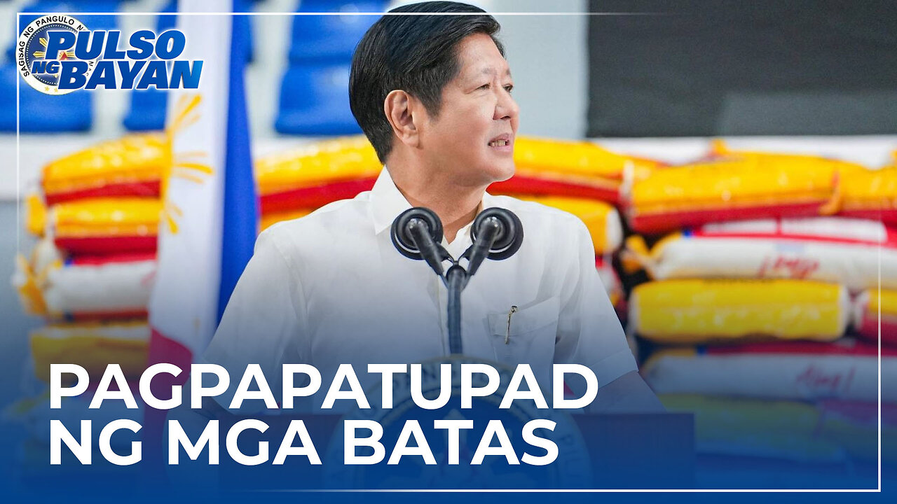 Mahigpit na pagpapatupad ng mga batas vs rice smugglers, hoarders at price manipulators