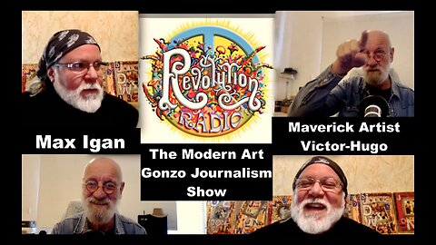 Max Igan VictorHugo Revolution Radio Premiere USA Adolescent Society Jews Ignite Worldwide Race Wars