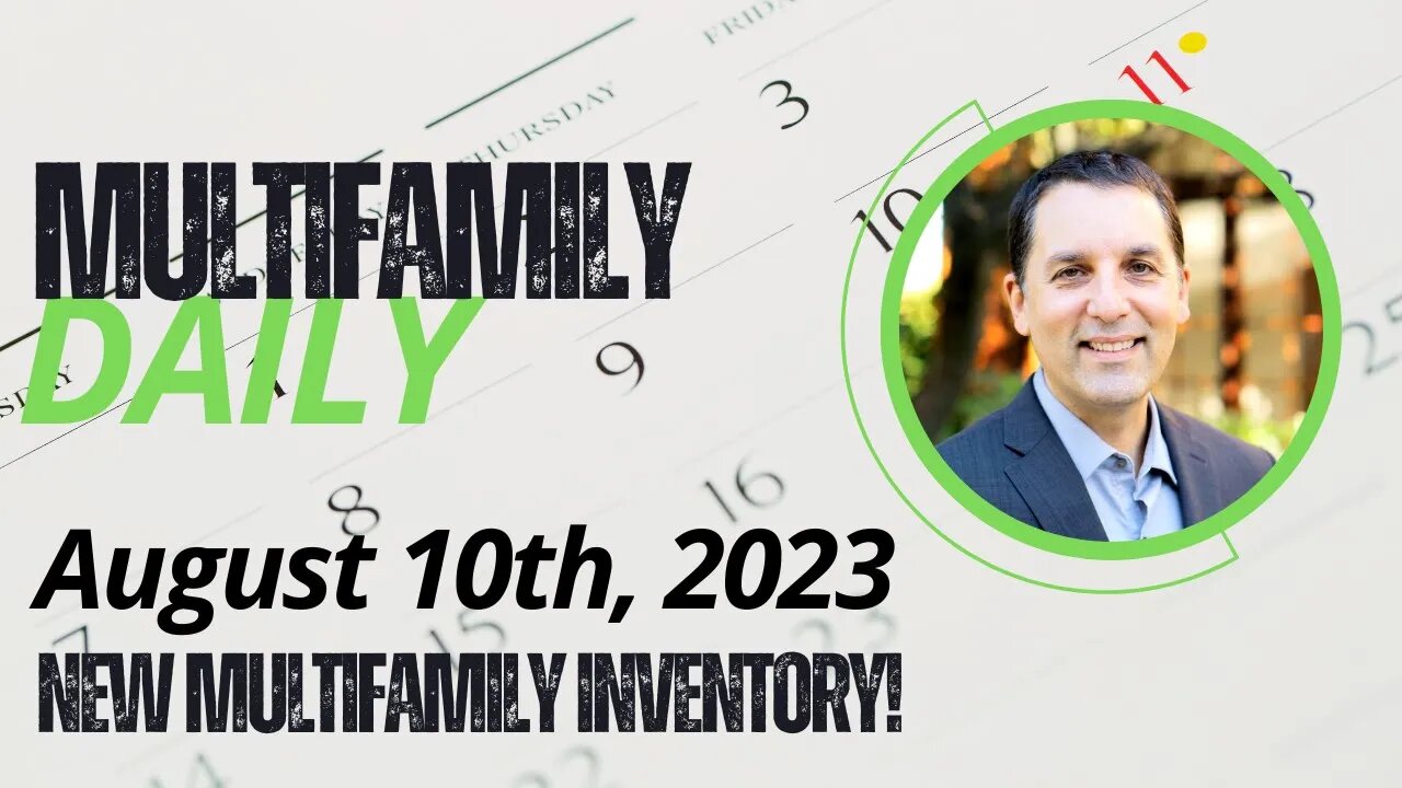 Daily Multifamily Inventory for Western Washington Counties | August 10, 2023