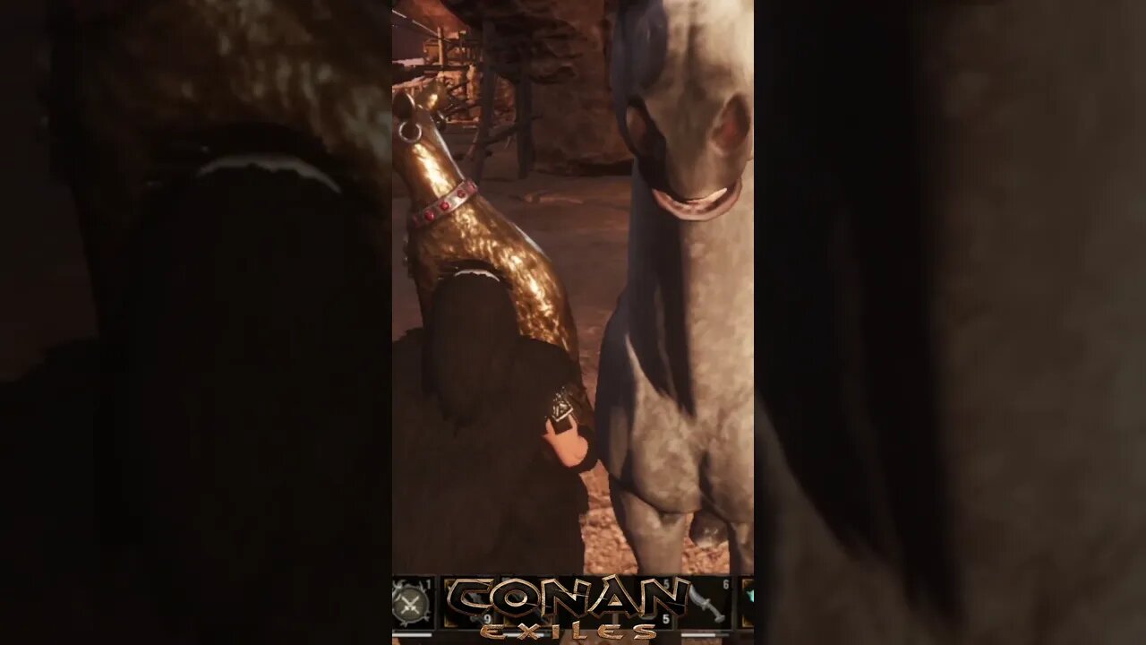 Encontrando Tesouro no Galeão Negro #conanexiles #conanexilesgameplay