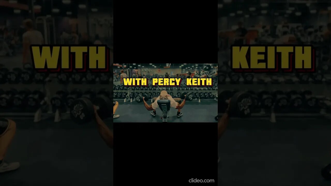 PERCY KEITH NEW GYM VLOG OUT NOW GO LIKE THE VIDEO AND SUBSCRIBE IF YOU NOT ALREADY!! #gym #shorts