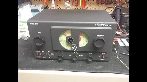 Final Reassembly of a Hallicrafters S38 K1SVC S 38 Restoration - Part 8