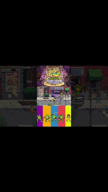 TARTARUGAS NINJAS SHORTS #9 - FASE 2