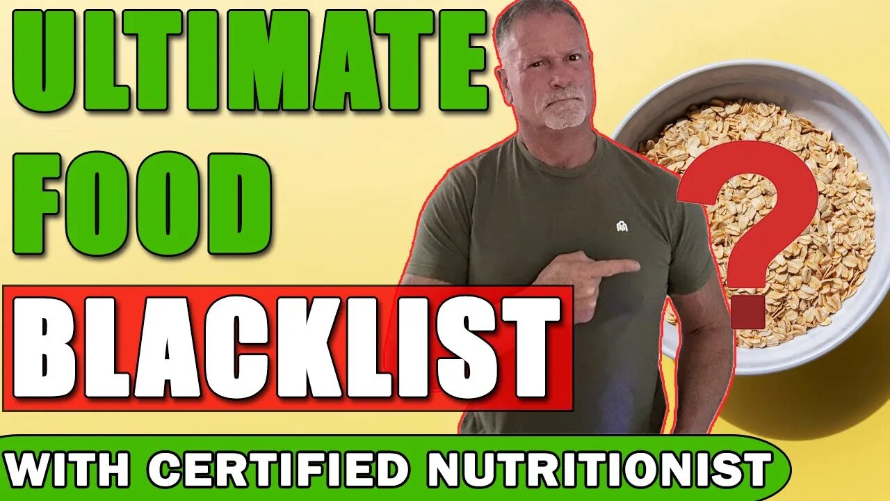 The Ultimate Food Blacklist