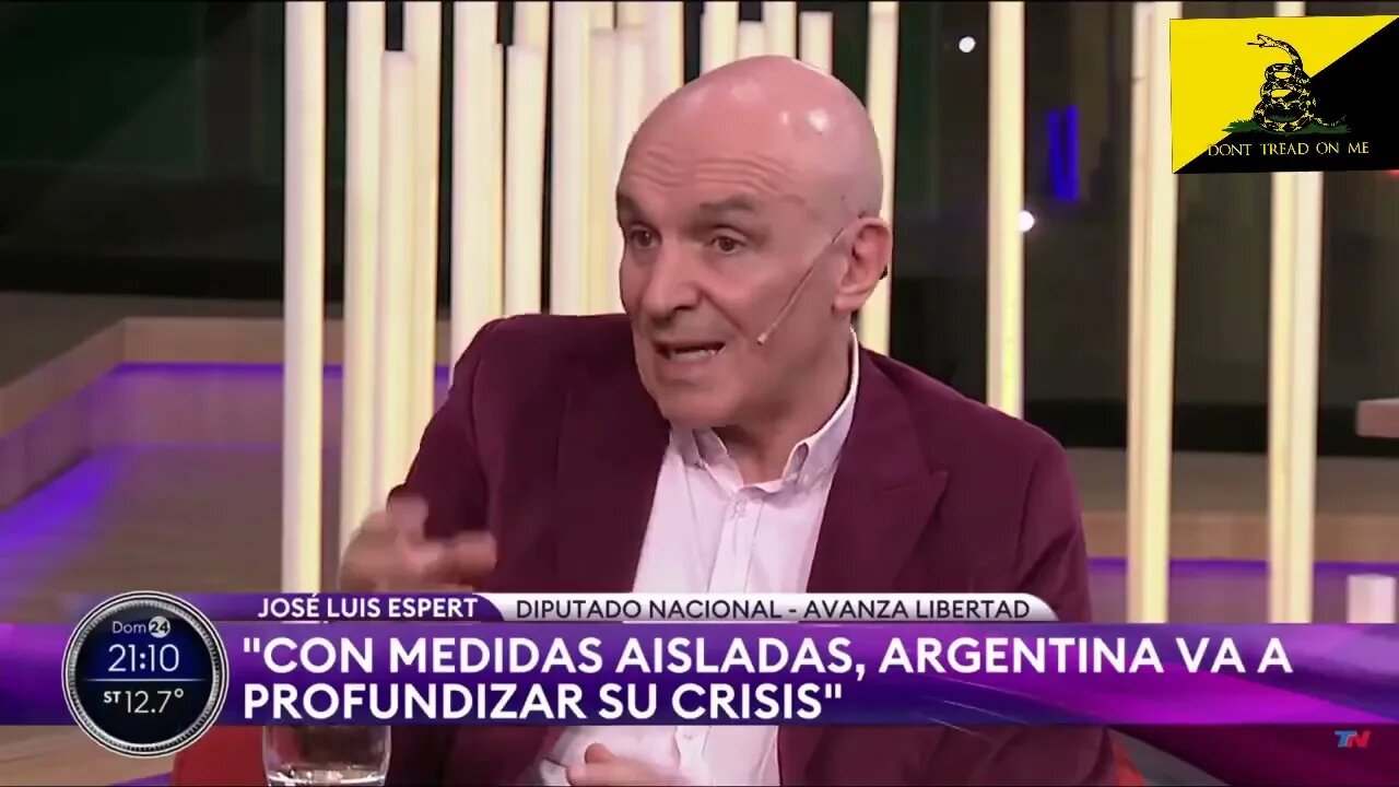 José Luis Espert con Diego Sehinkman en #SoloUnaVueltaMás
