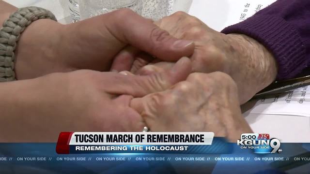 Tucson march to remember the Holocaust