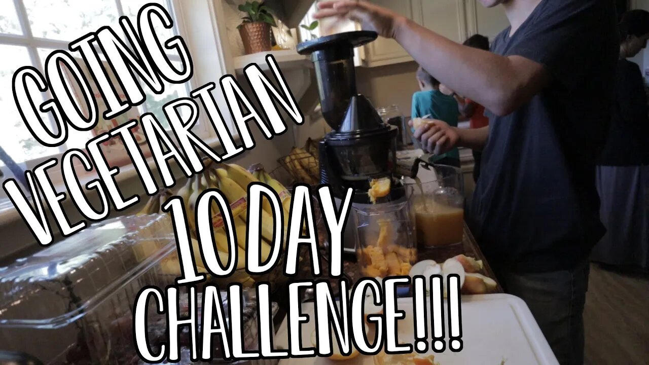 Going Vegetarian/10 Day Challenge!!!/ Walking/running 5 Miles!!!