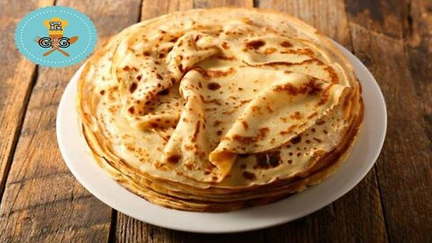 Basic French Crepes Recipe / Κρέπες Βασική Συνταγή