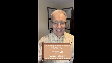 How to improve your sleep