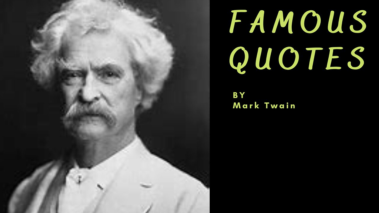 Mark Twain Quotes