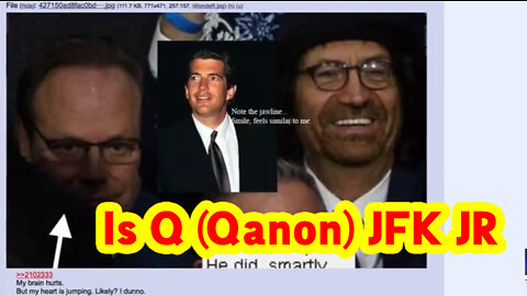 Welcome Q Patriots - Is Q (Qanon) JFK JR?