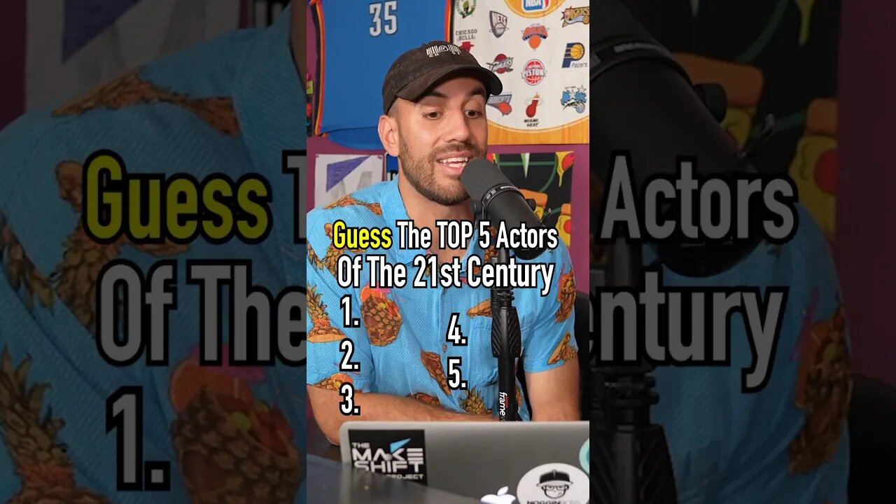 Guess the TOP 5 ACTORS of the 21st CENTURY!! This Can’t Be Right! #shorts