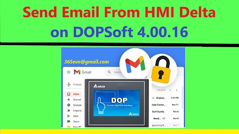 0198 - Send email from hmi delta on dopsoft 4.00.16