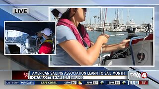 Charlotte Harbor Sailing honors learn to sail month