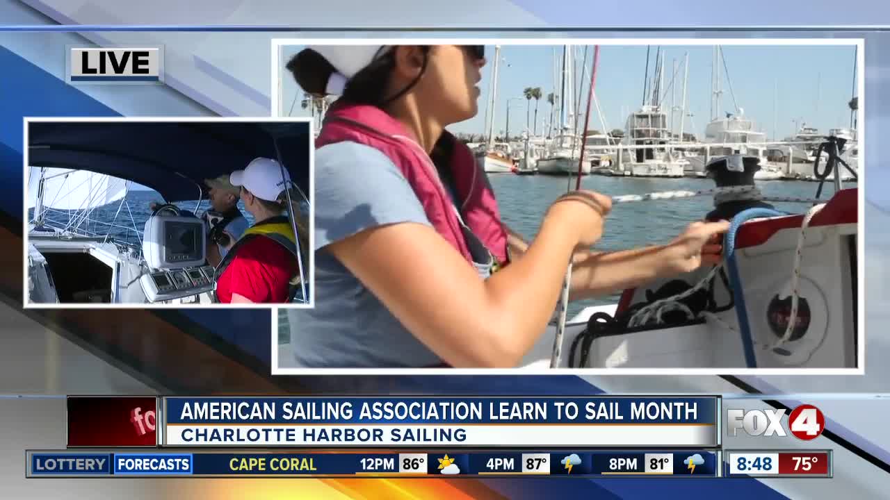 Charlotte Harbor Sailing honors learn to sail month