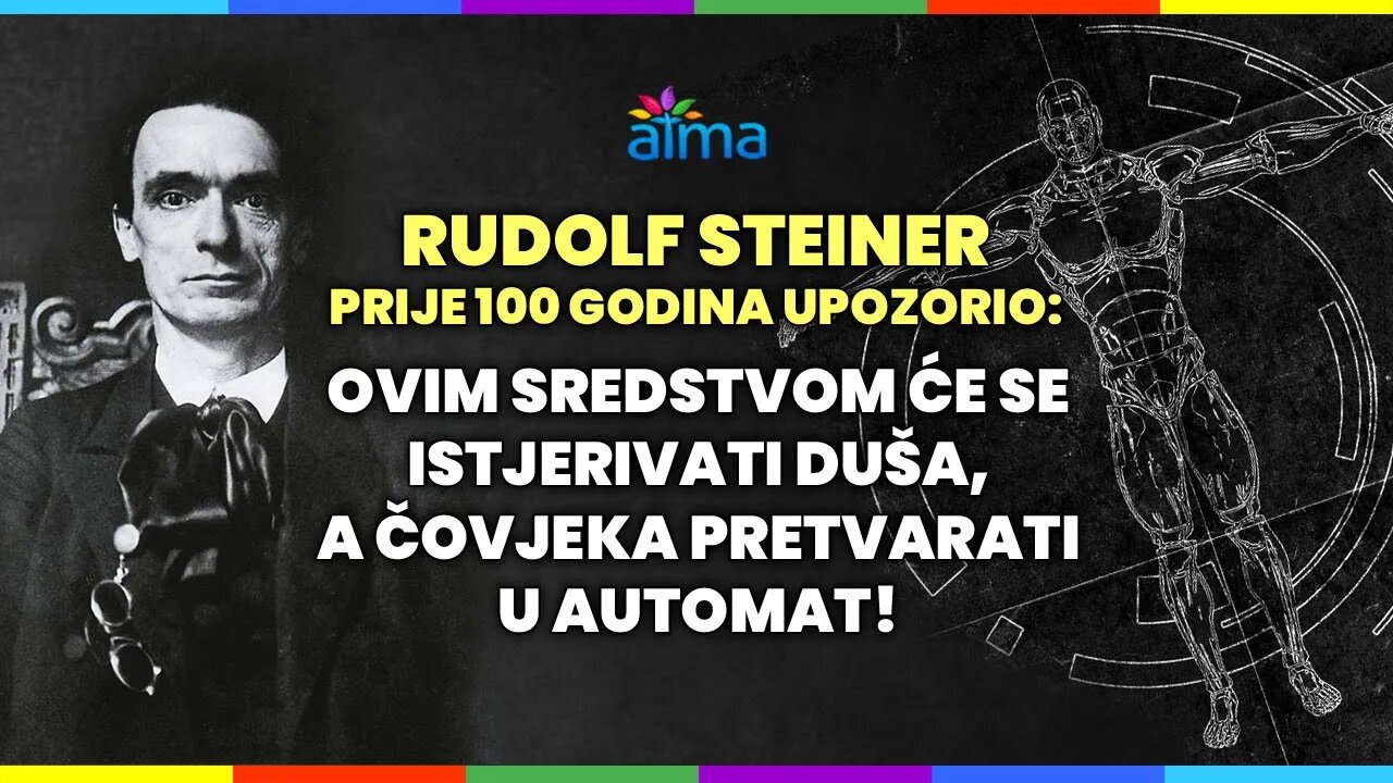 ŠOKANTNO PREDVIĐANJE RUDOLFA STEINERA: OVAKO ĆE SE ISTJERIVATI DUŠE, A ČOVJEKA PRETVARATI U AUTOMAT!