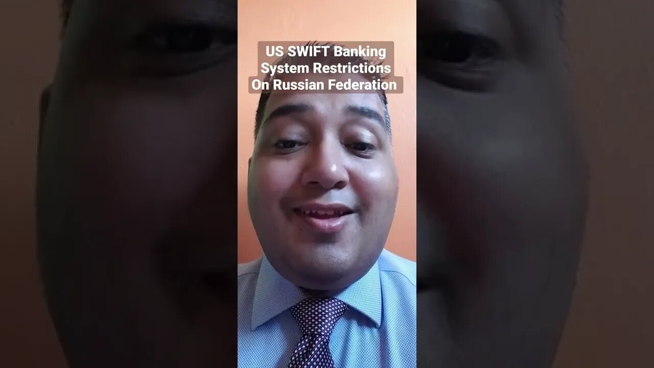 #US #SWIFT #Banking System #Restrictions On #Russian #Federation t.me/IndependentNewsMediaChat