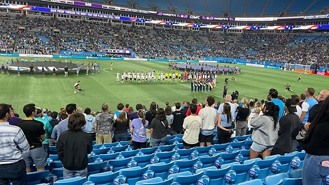 I’m at a MLS SOCCER game!