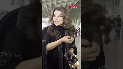 Rakhi Sawant Spotted At Airport ✈️