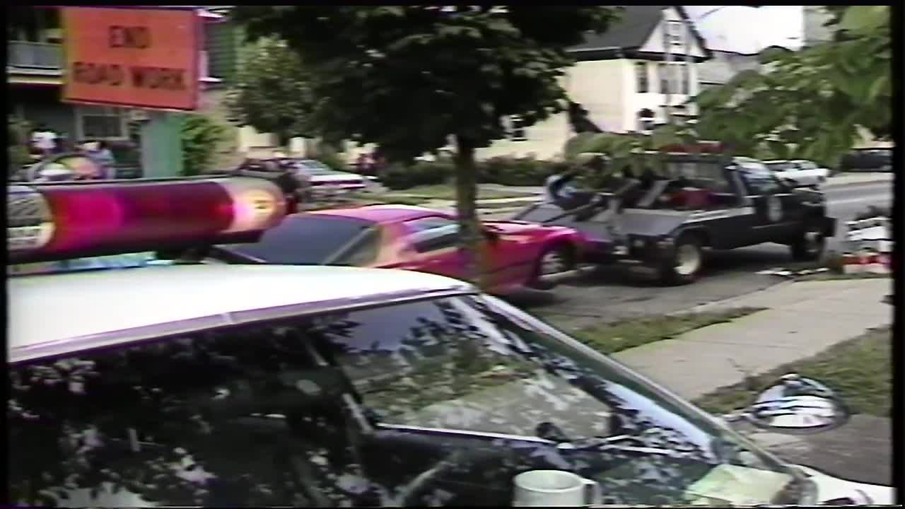 Eyewitness News archival footage - 1991 murder blamed on Valentino Dixon