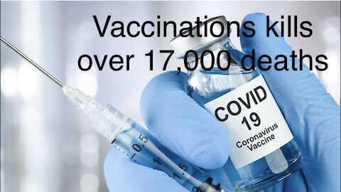 CDC coverup 18,000 deaths link to vaccine !!!!!!