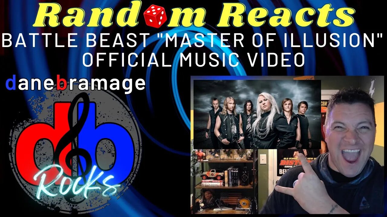 BATTLE BEAST "Master Of Illusion" 🇫🇮 Official Music Video | DaneBramage Rocks RaNdOm-ReAcTiOn