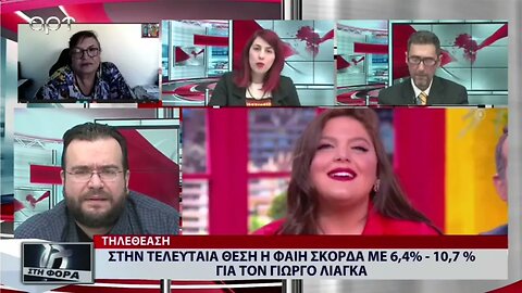 Τηλεθέαση: Στην τελευταία θέση η Φαίη Σκορδά με 6,4% - 10,7% για τον Γιώργο Λιάγκα (ΑΡΤ, 4/11/2022)