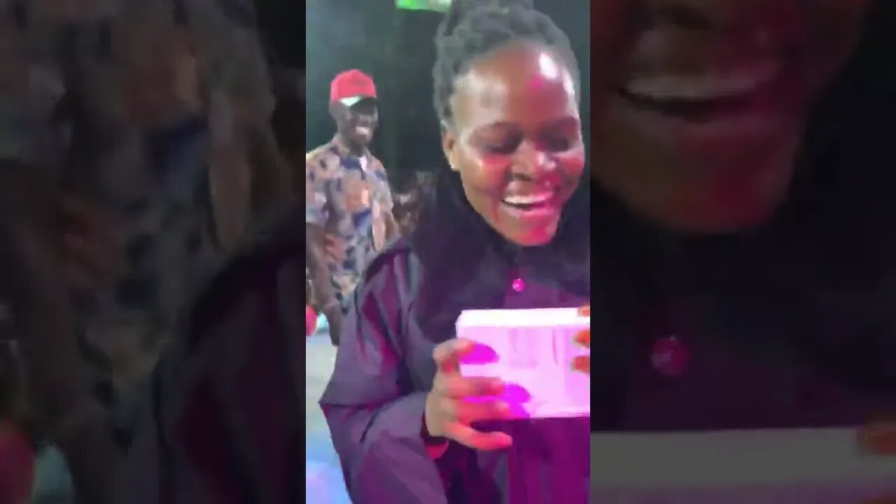 She won an iPhone 14 | Giveaway raffle draw βοΈ WINNER | Uganda πΊπ¬ ep 11 ft @Luca Martini