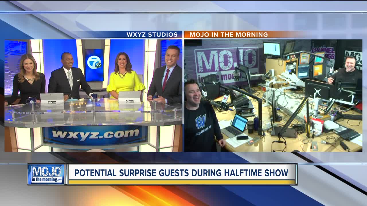 Mojo in the Morning: Potential surprise guests during Super Bowl halftime show