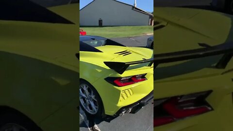 Corvette at Cars & Coffee