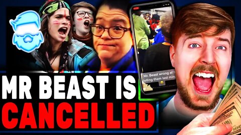 Mr Beast Gets CANCELLED By Woke Clowns For INSANE Reason! MrBeast Did Nothing Wrong!