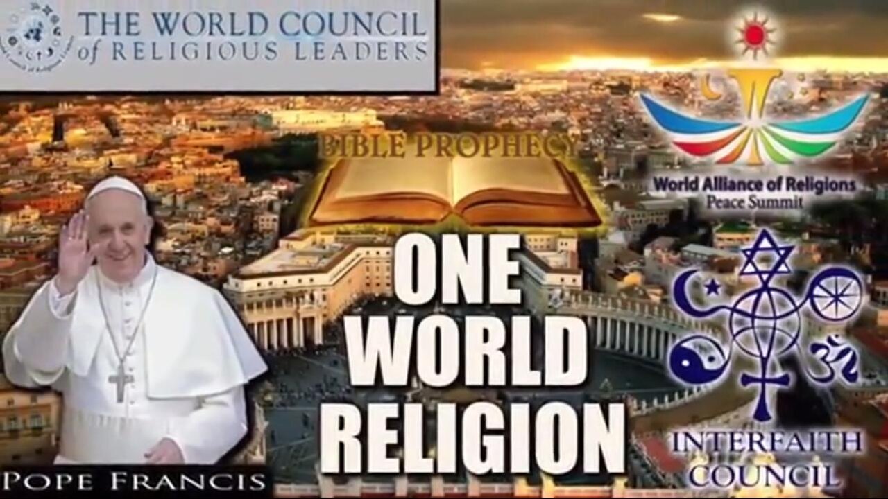 Hmm... what to believe? 🤔 ONE WORLD RELIGION: RISE OF INTERFAITH WORSHIP: UNDERSTANDING END TIMES PROPHECY PT 11