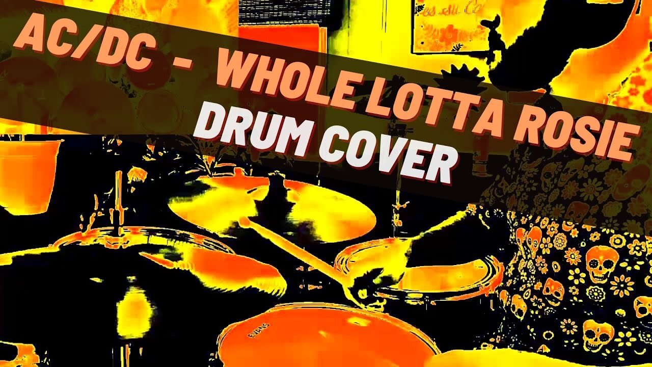 AC/DC - Whole Lotta Rosie - Drum Cover by Levi Howard