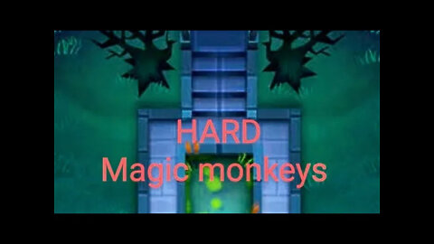 Haunted / HARD / Magic monkeys Only / Bloons TD 6