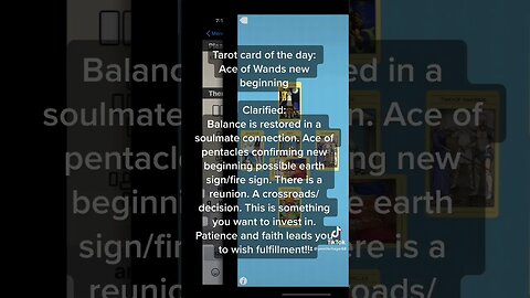 Daily tarot card #tarot #shorts
