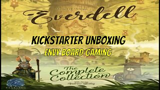 Kickstarter Unboxing: Everdell Complete Collection