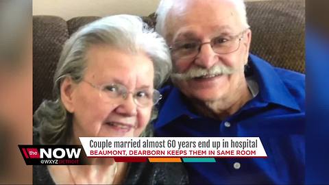 Couple married for almost 60 years end up in hospital