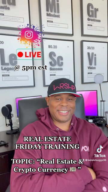 REAL ESTATE FRIDAY TRAINING 🏠