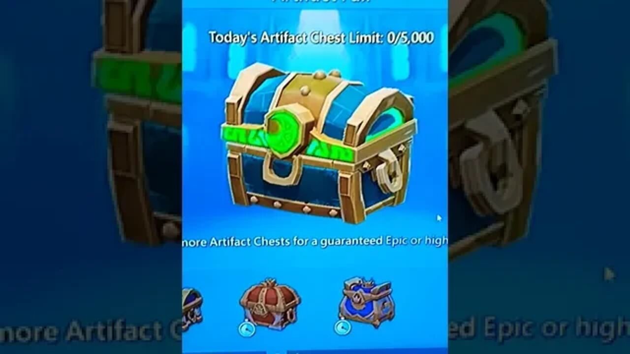 Lords Mobile - Look At What I Got! Artifact Chest Opening! #lordsmobile