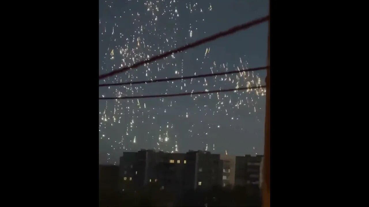 White Phosphorus over Civilians of Donetsk