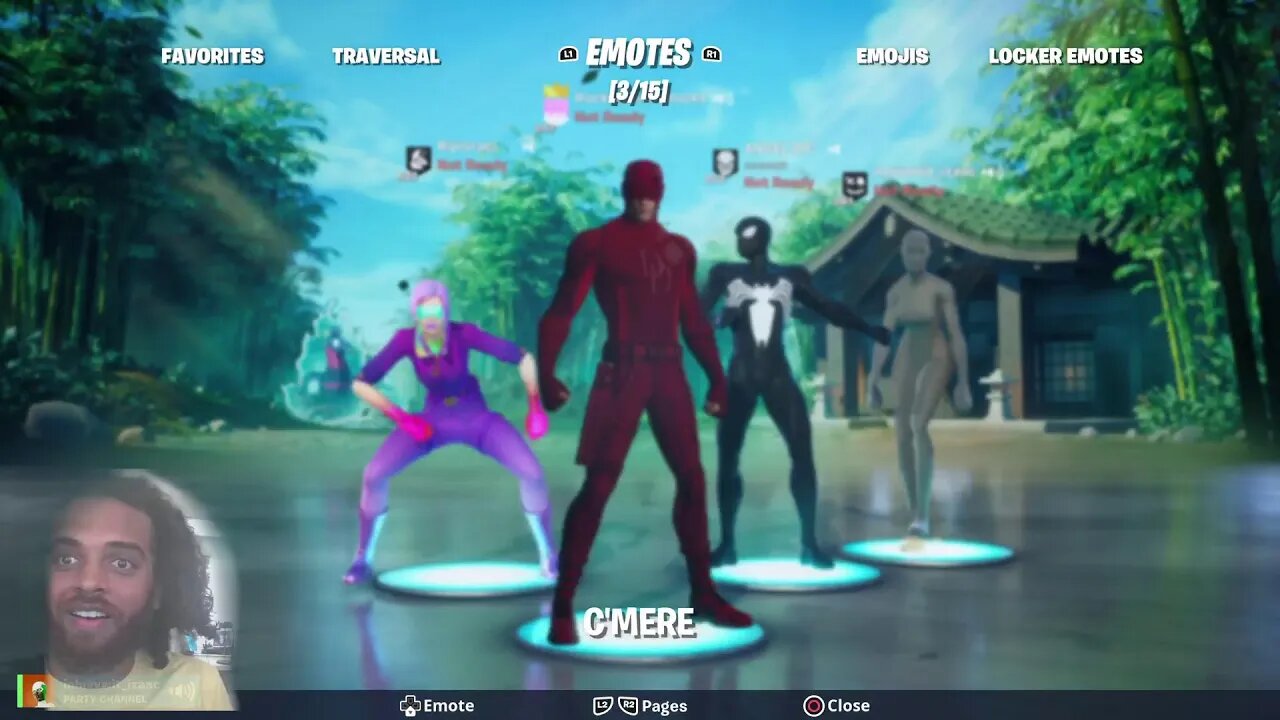 Fortnite with Rock Mercury