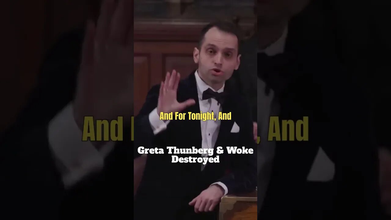 Woke & Greta Thunberg Destroyed In One Sentence