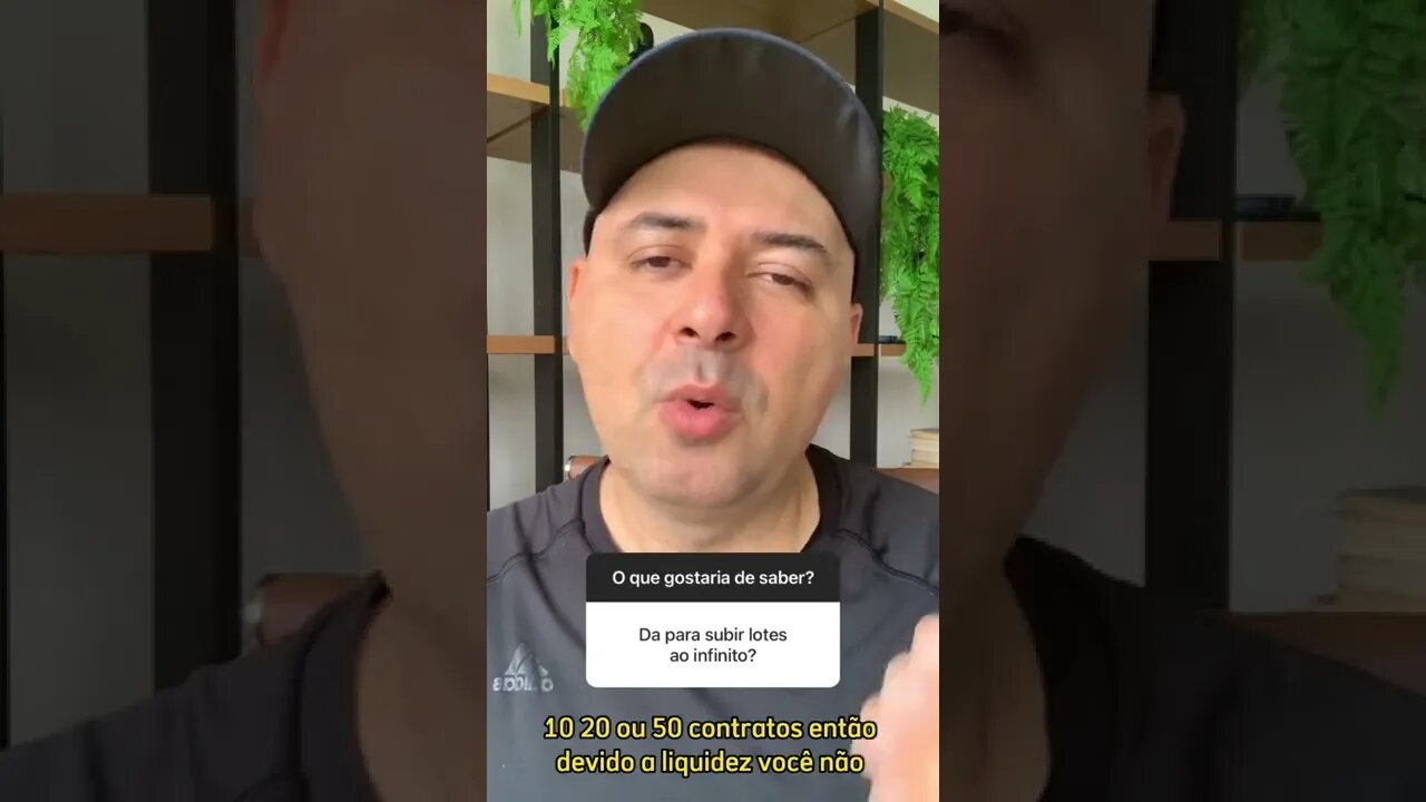 🔵 Posso aumentar o número de lotes no dolar e no indice até quando? Day trade vale a pena?