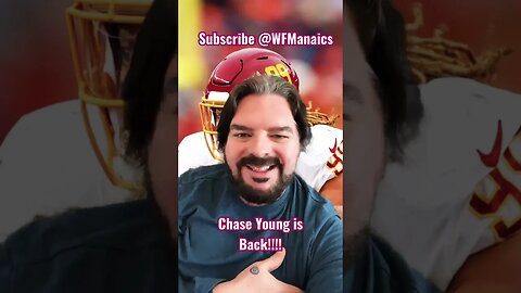 Chase Young Making His Debut! #shorts #washingtoncommanders #takecommand #chaseyoung