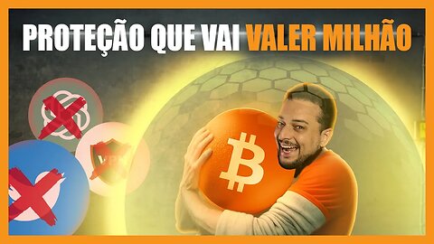 TUDO SENDO BANIDO! BITCOIN VAI SUBIR POR SER IMUNE 🗿🍷