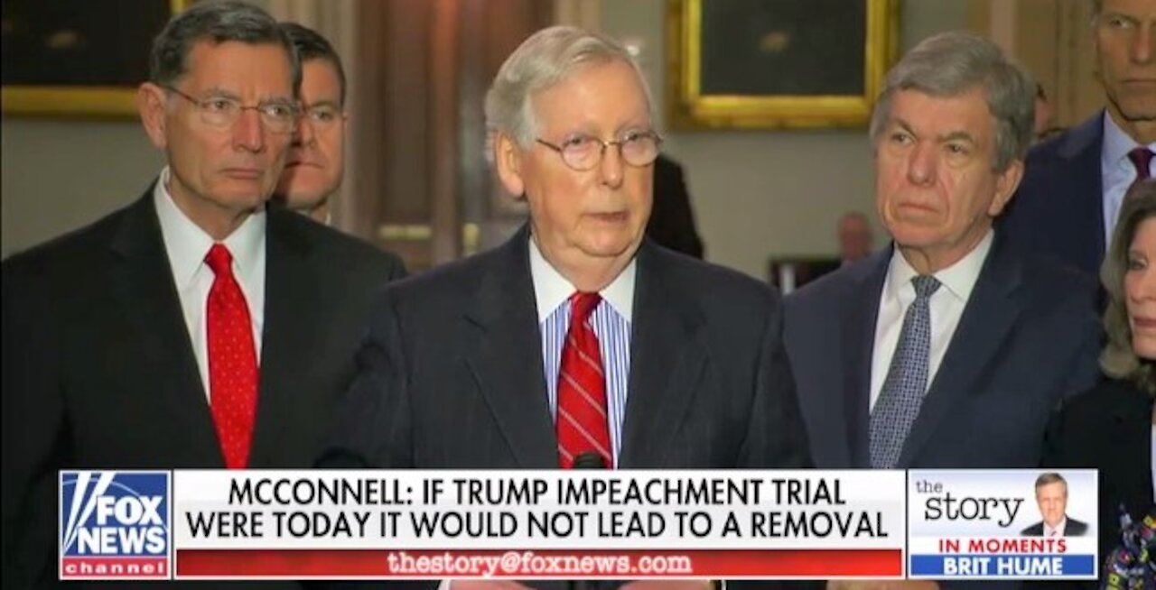 Brit Hume: There aren't 19 Republican senators who would vote to remove Trump